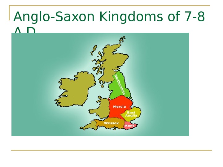 Anglo-Saxon England Covers The History Of Early Medieval