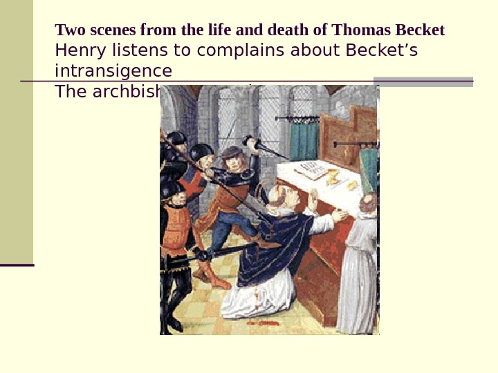 Henry II’s Empire England under the Norman