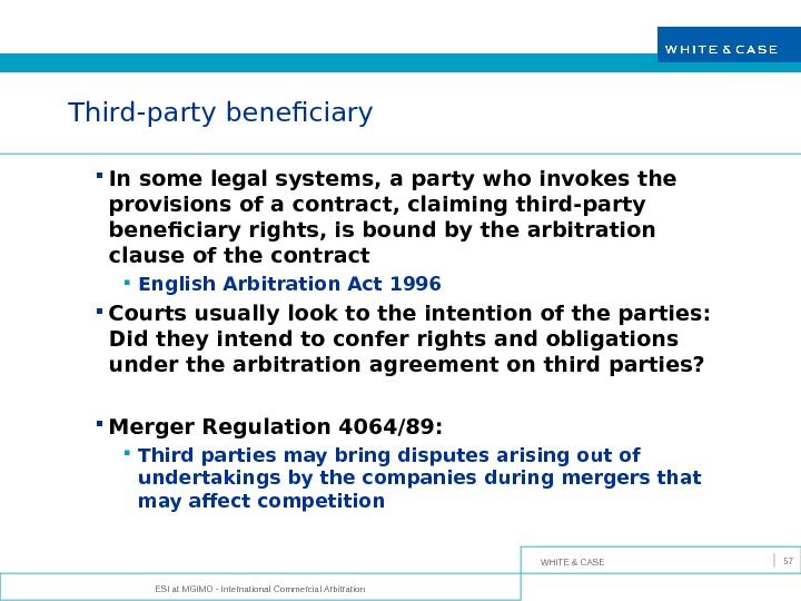 An overview of modern international arbitration