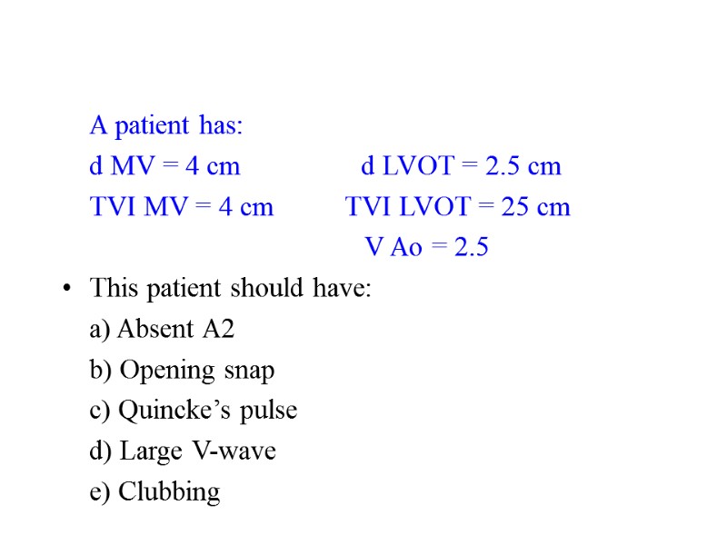 Valve Regurgitation Echocardiographic Calculations Rami Khouzam MD