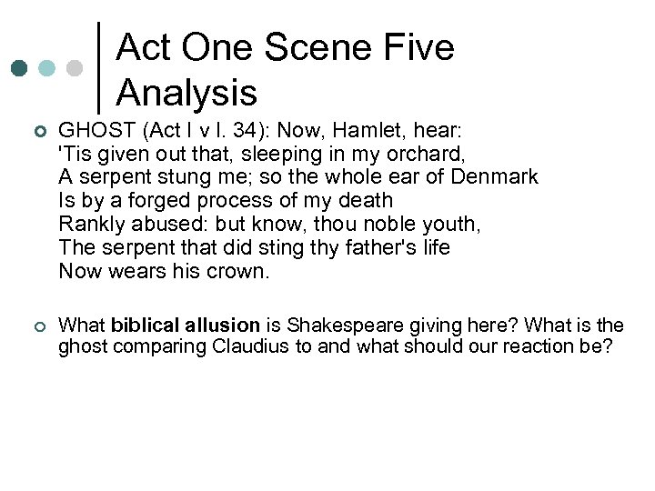 biblical allusions in hamlet