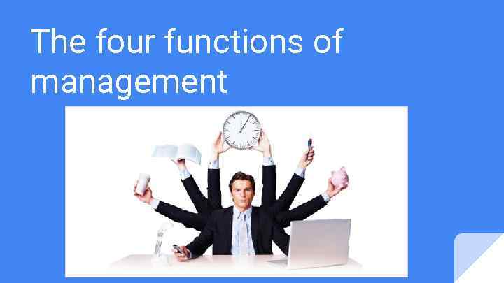 four functions of management