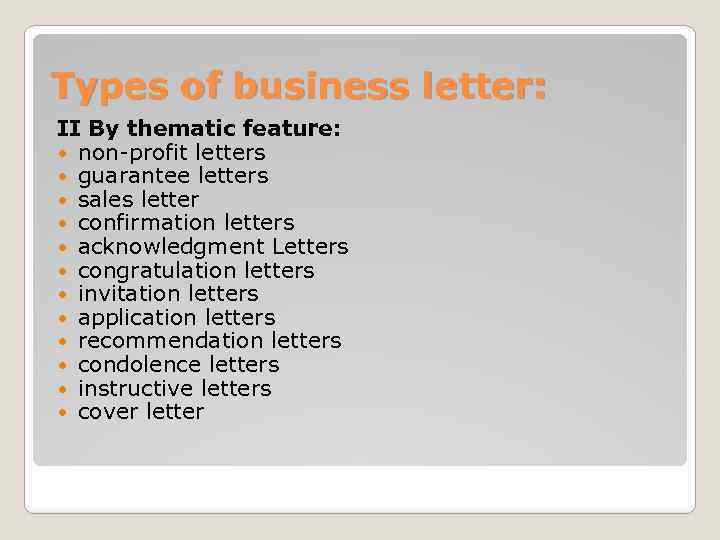 Business Letter Grinko M N Business Letter