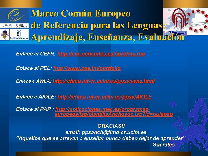 Marco N Europeo De Referencia Para El Aprendizaje