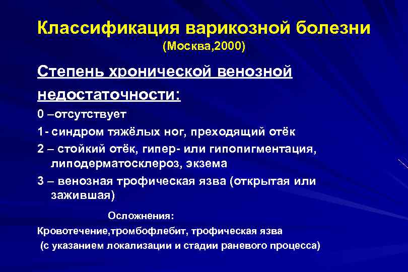 Варикоз Ceap