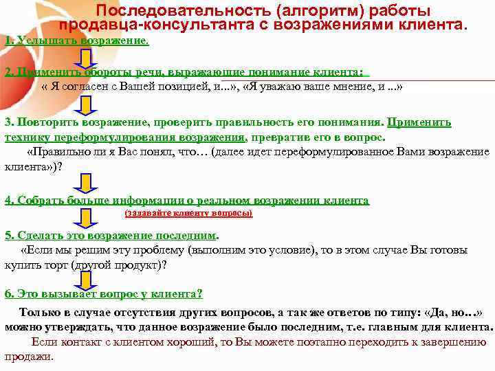 Регламент Работы Розничного Магазина