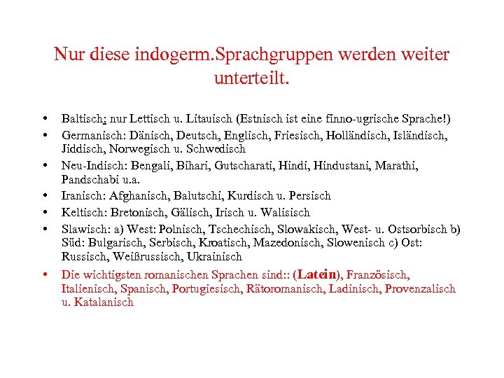 Sprache Lingua Taal