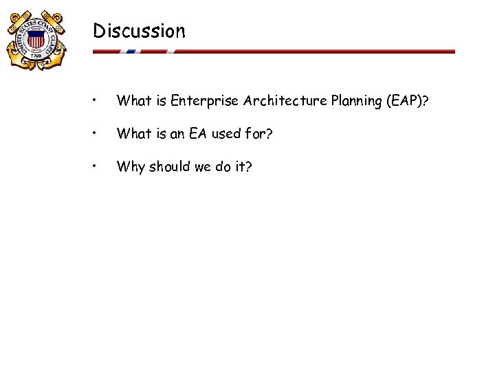 Enterprise Architecture Planning Eap Office Of Information Technology