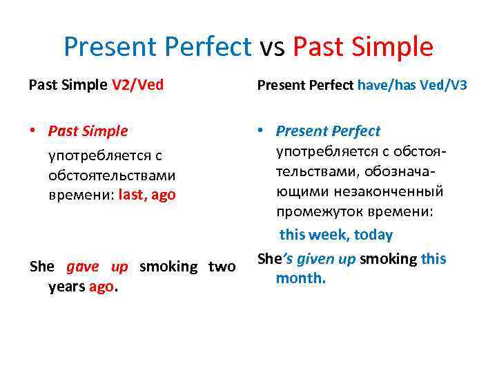 PAST SIMPLE vs PRESENT PERFECT Colegiosanjosees