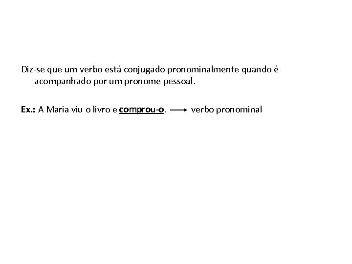 Verbos O Subclasses Do Verbo O Modos E