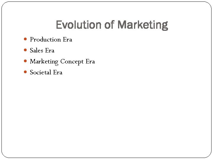 👍 Marketing Concept Evolution. Evolution Of Marketing. 2019-01-12