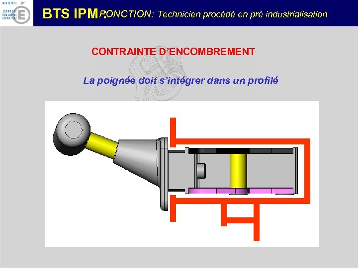 Fonction Technicien Proc D En Pr Industrialisation Bts Ipm