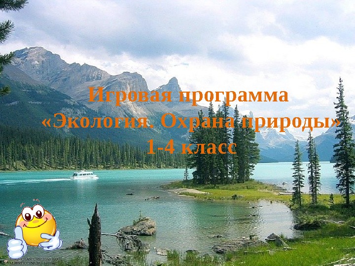 Fokina. Lida. 75@mail. ru Игровая программа  «Экология. Охрана природы» 1 -4 класс 