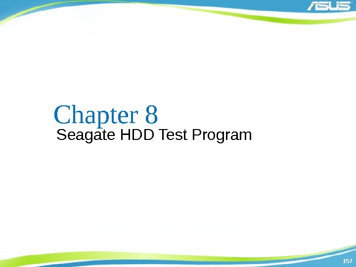 157157 Chapter 8 Seagate HDD Test Program 