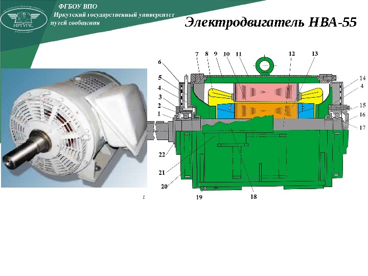 Электродвигатель НВА-55 