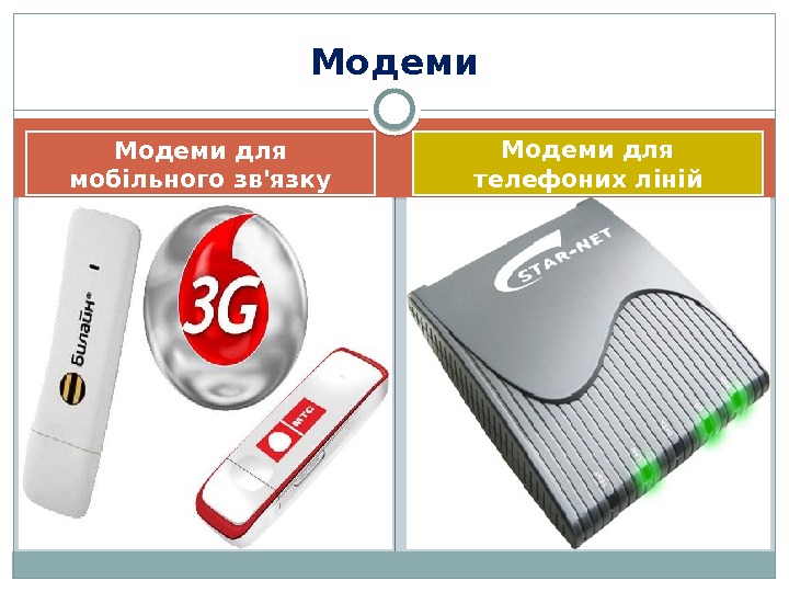 Модеми для мобільного зв'язку Модеми для телефоних ліній. Модеми  03 17 03 0