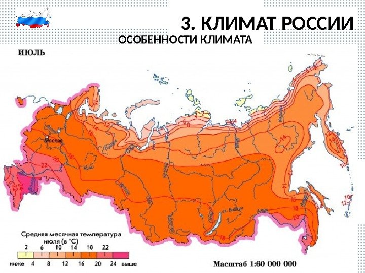 3. КЛИМАТ РОССИИ ОСОБЕННОСТИ КЛИМАТА 