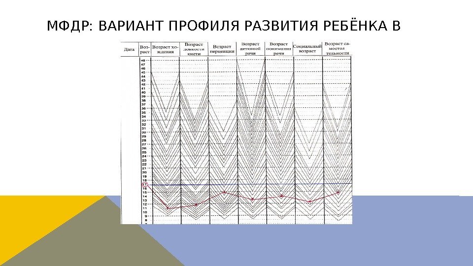 МФДР: ВАРИАНТ ПРОФИЛЯ РАЗВИТИЯ РЕБЁНКА B 