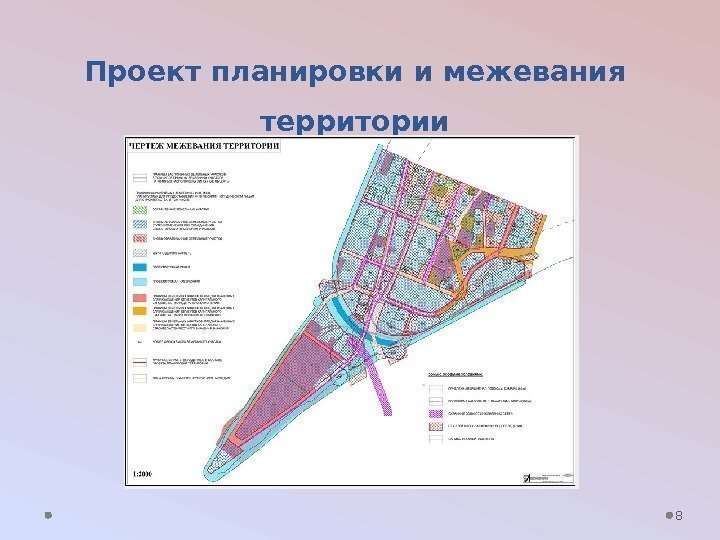Проект планировки и межевания территории 8 