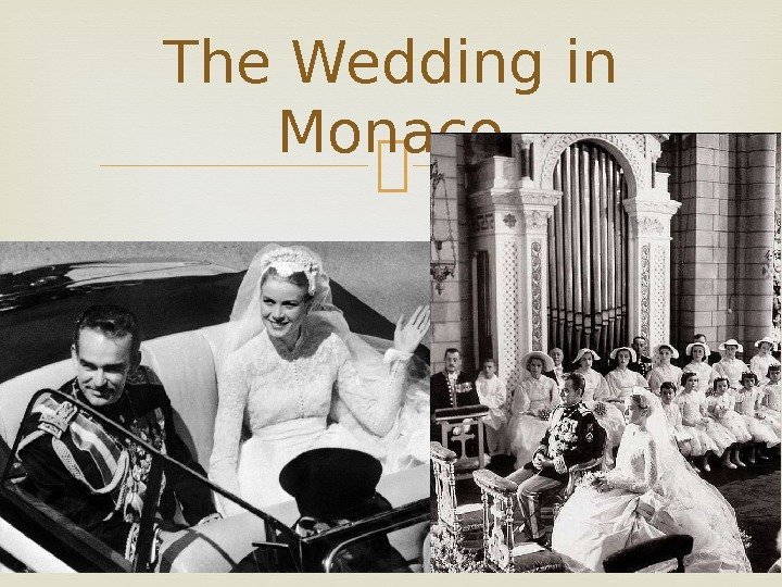 The Wedding in Monaco 