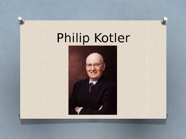 Philip Kotler  