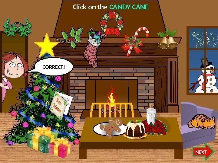 Click on the CANDY CANE NEXTCORRECT!   07 