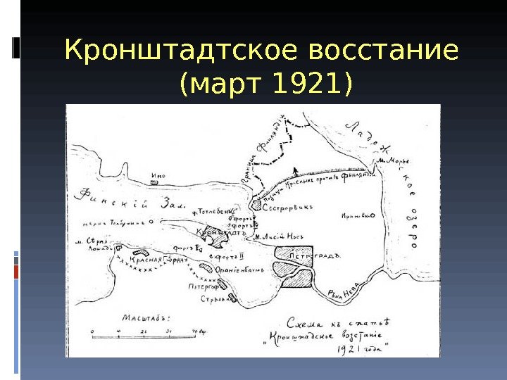 Кронштадтское восстание (март 1921) 