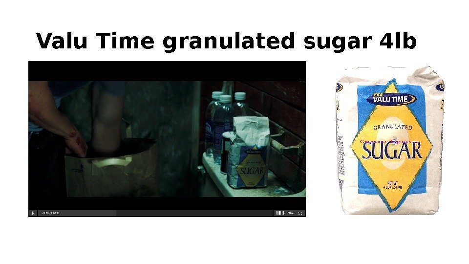 Valu Time granulated sugar 4 lb 