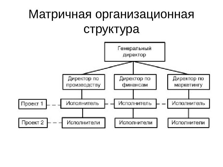 Матричная организационная структура 