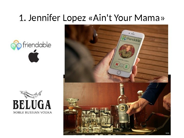 1. Jennifer Lopez «Ain't Your Mama» 
