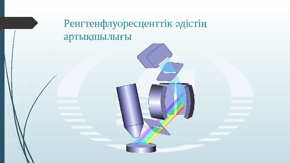 Ренгтенфлуоресценттік дісті ә ң арты шылы ы қ ғ   