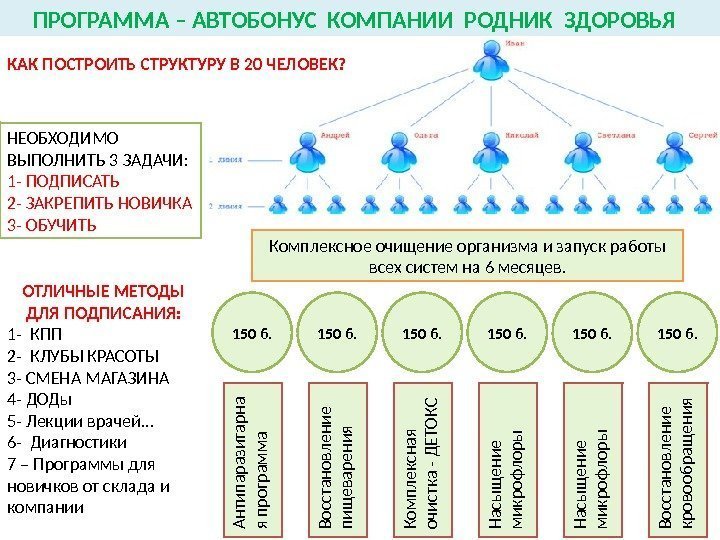 150 б. А нтипаразитарна я програм м а Восстановление  пищ еварения Ком плексная