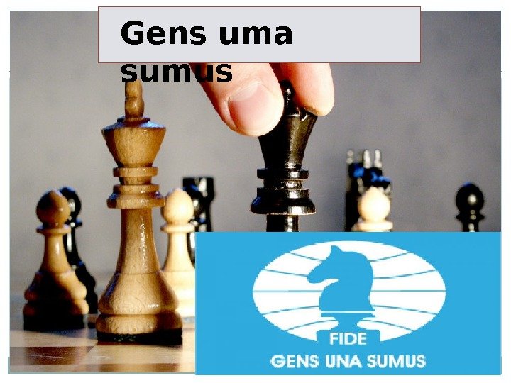 Gens uma sumus  