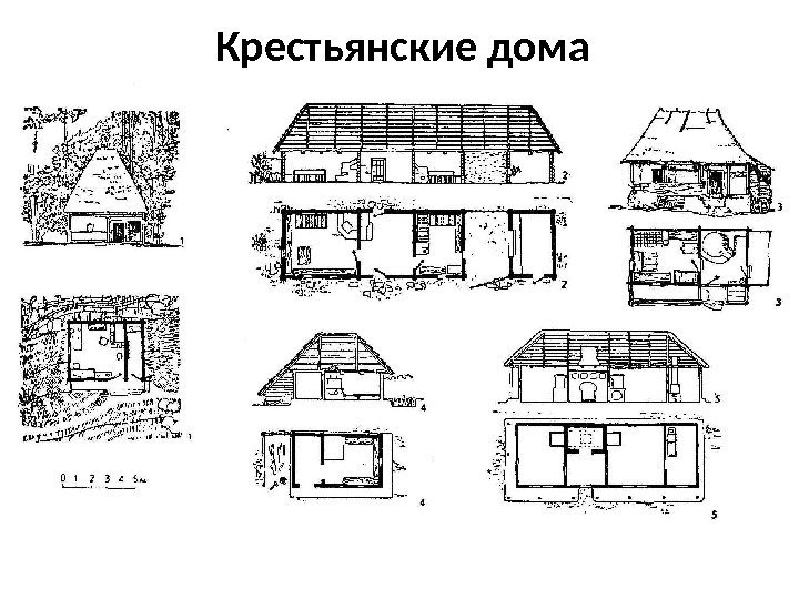 Крестьянские дома 