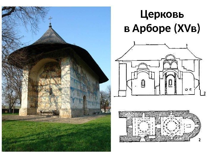 Церковь в Арборе (ХVв) 