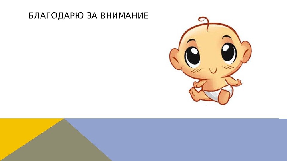 БЛАГОДАРЮ ЗА ВНИМАНИЕ 