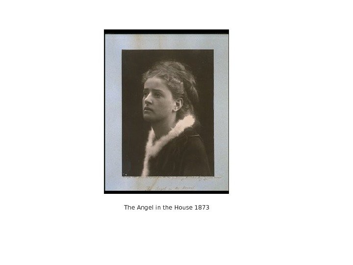 The Angel in the House 1873 