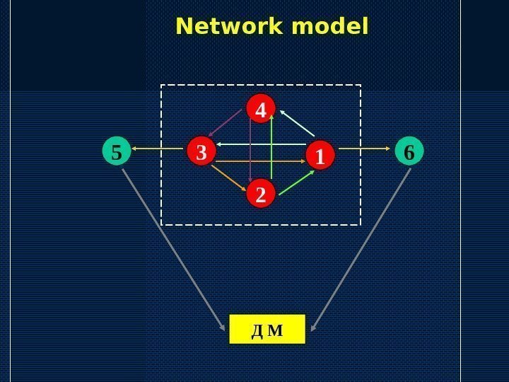   4 2 135 6 Д МNetwork model 