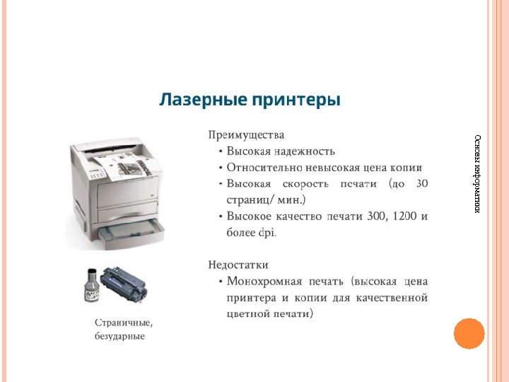 Основы информатики  