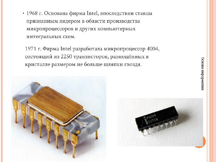 Основы информатики  