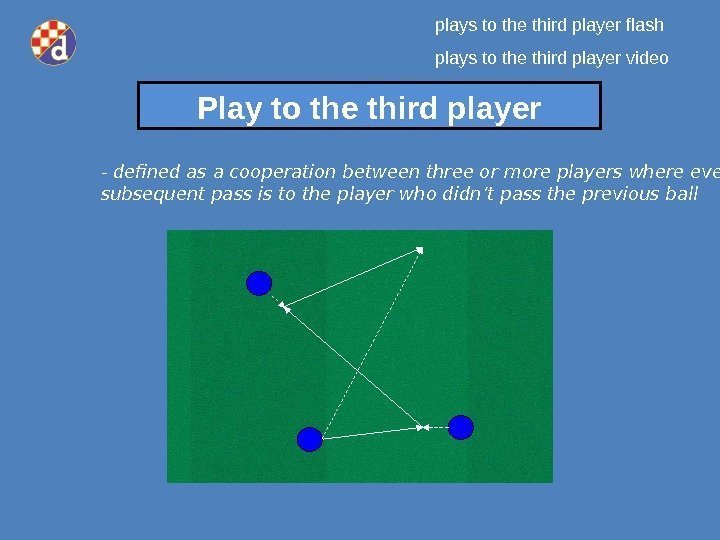 Play to the third player - d efined as a cooperation between three o