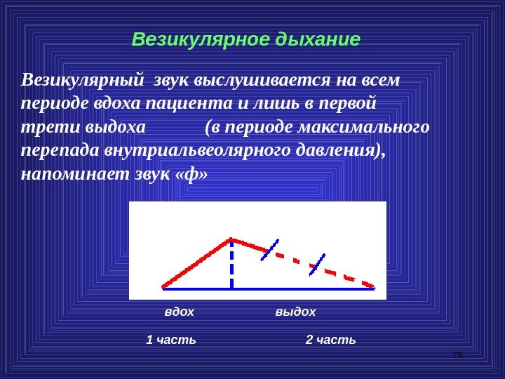 79 Везикулярное дыхание вдох    выдох 1 часть    