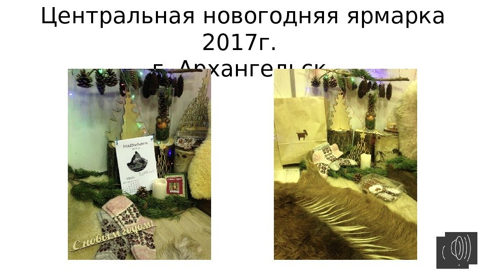 Центральная новогодняя ярмарка 2017 г.  г. Архангельск 