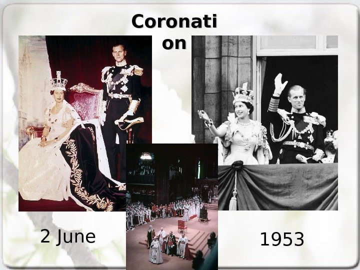   Coronati onon 2 June 1953 