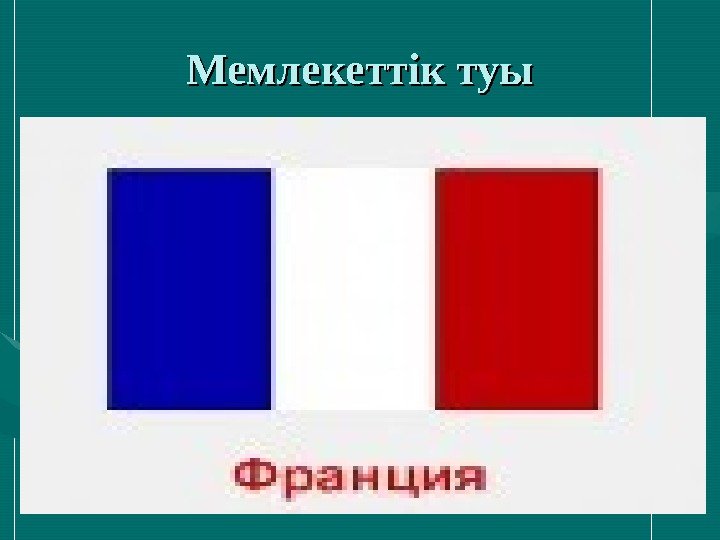   Мемлекеттік туы 