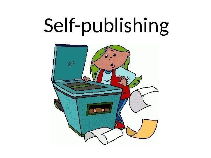 Self-publishing 