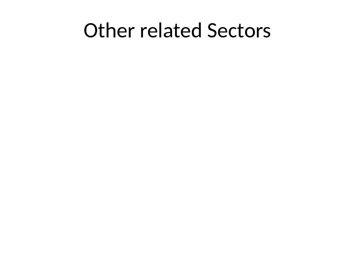Other related Sectors 