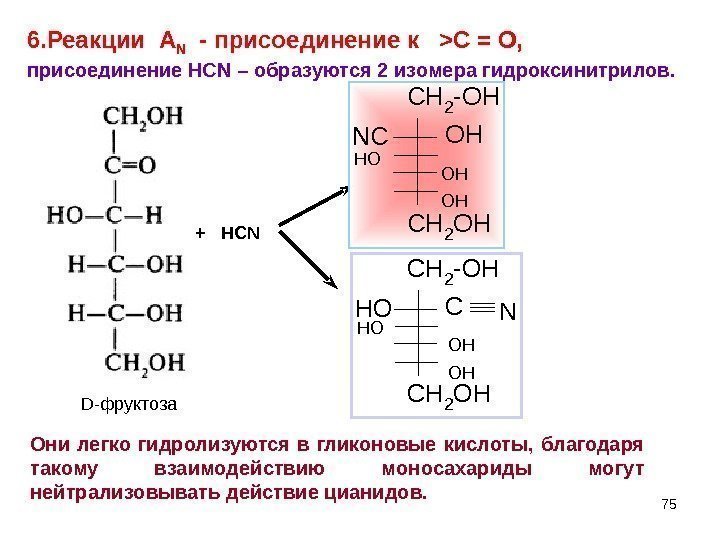 75+  HCN C H 2 O HC H 2 - O H N