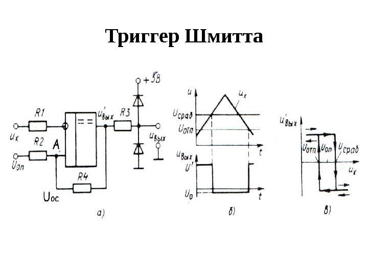 Триггер Шмитта 