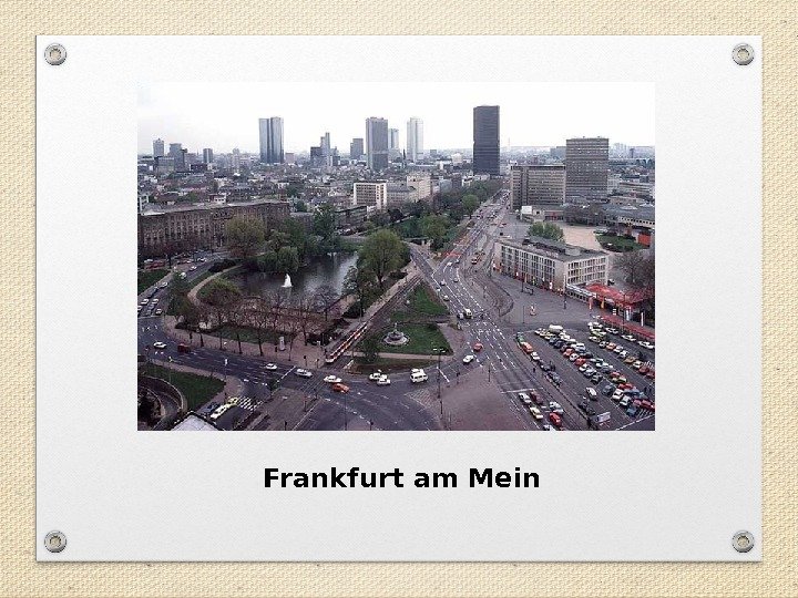 Frankfurt am Mein 